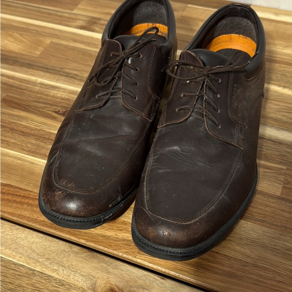 Men’s Rockport Classic Brown Leather Dress Shoes SIZE 13